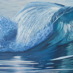 Glassy waters - 100x60cm