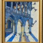 When doves fly - 50x60cm