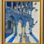 When doves fly - 50x60cm