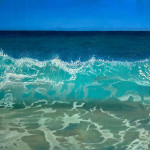 Fresh water spray - 100x80cm