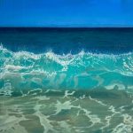 Fresh water spray - 100x80cm