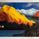 Gold and silver mountains